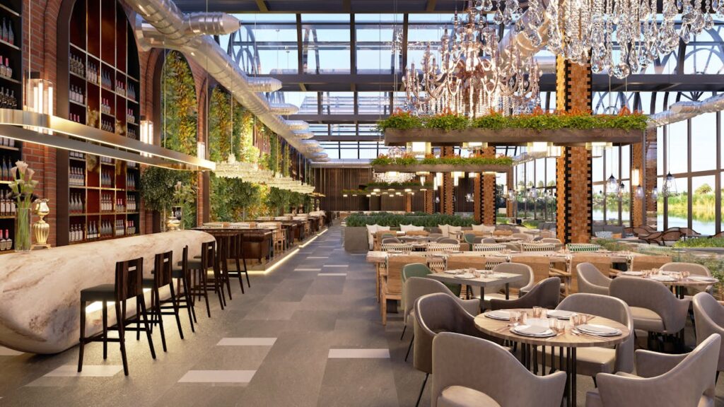 Aménagement et Rénovation de Restaurant et Hôtel à Reims